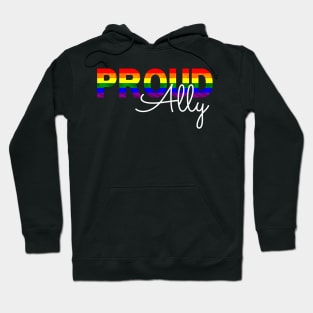 Proud ally lgbtq+ Hoodie